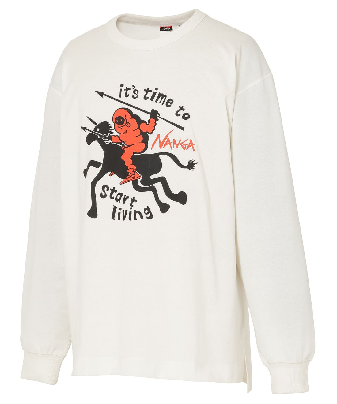 エコハイブリッド ロングスリーブ Tシャツ / DM