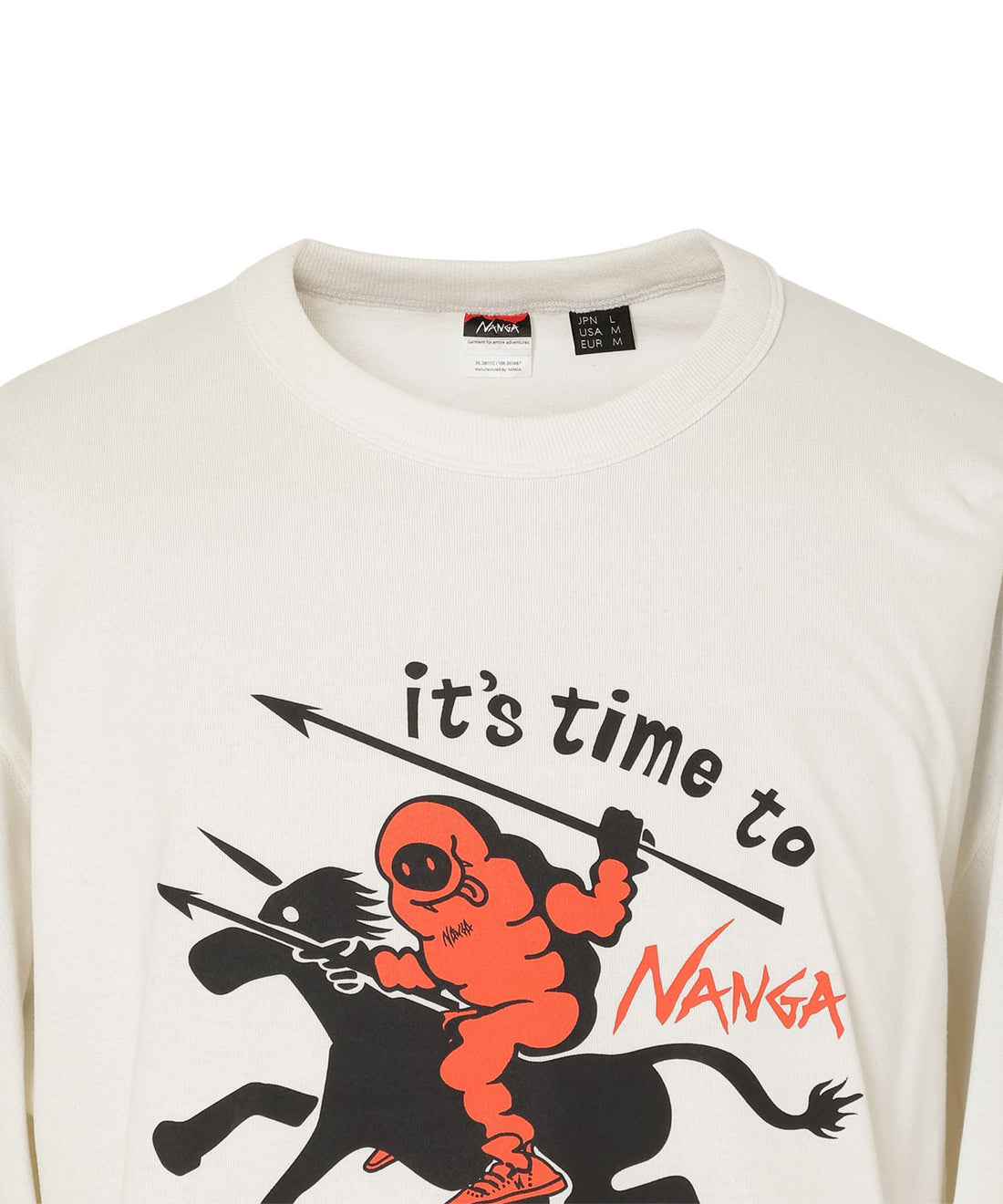エコハイブリッド ロングスリーブ Tシャツ / DM