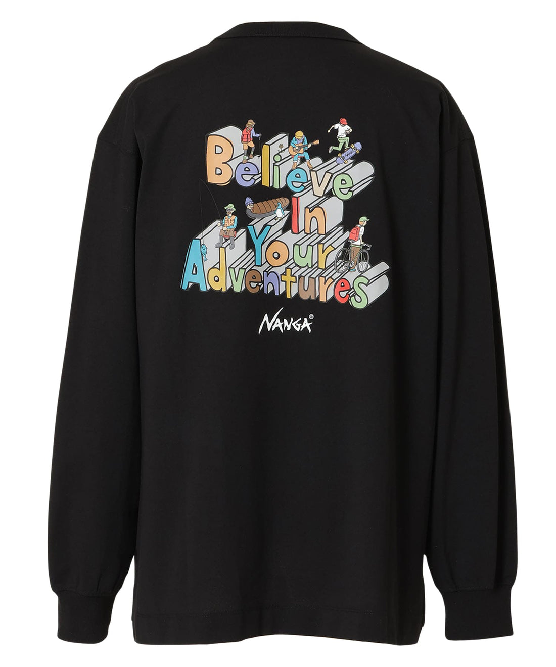 エコハイブリッド ロングスリーブ Tシャツ / BOU3