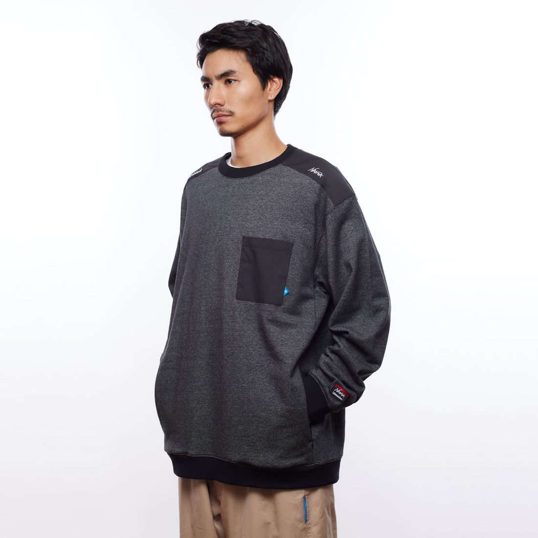 NANGA×LIBERAIDERS エコハイブリッド スウェットシャツ