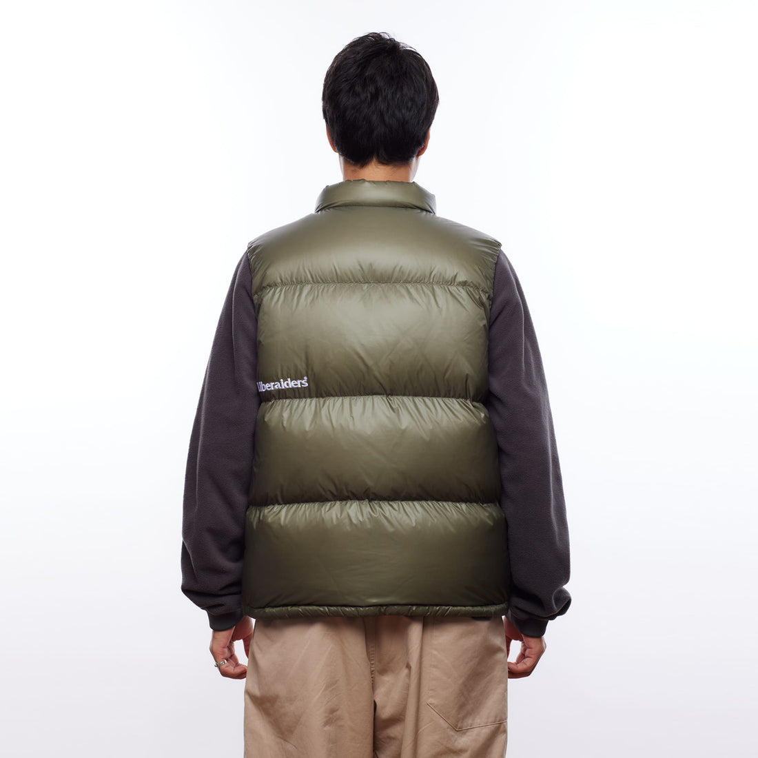 NANGA×LIBERAIDERS リップストップ ナイロン ダウンベスト