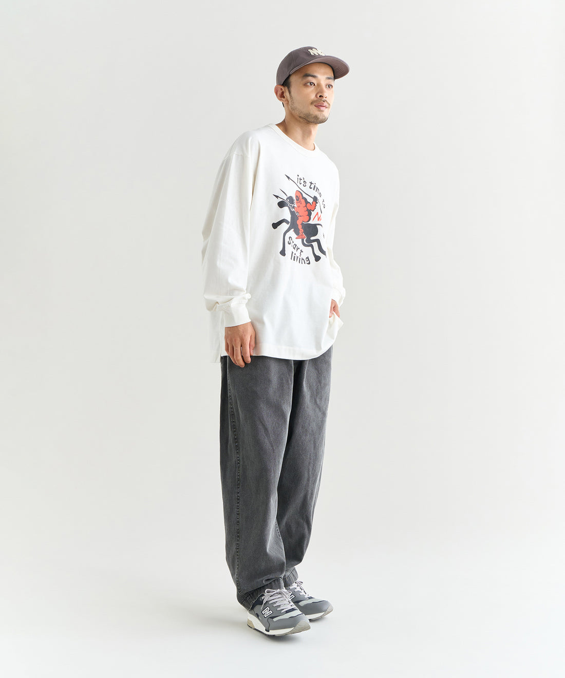 着用モデル:メンズ 180cm / 着用サイズ:L