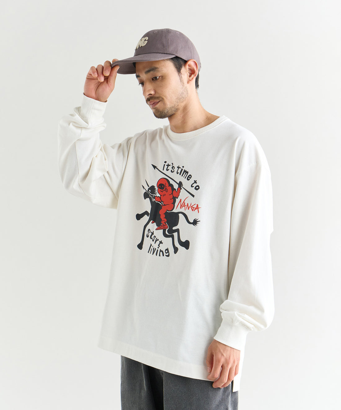 着用モデル:メンズ 180cm / 着用サイズ:L