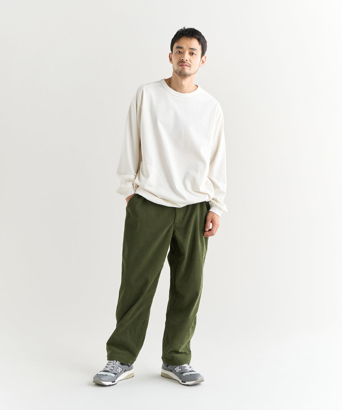 着用モデル:メンズ 180cm / 着用サイズ:L