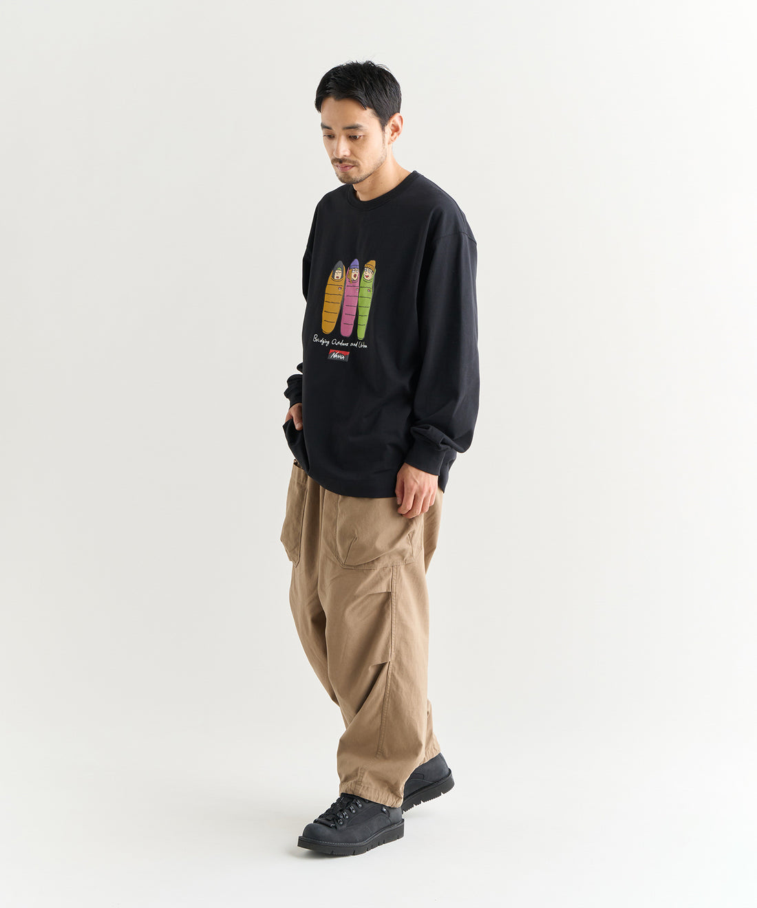 着用モデル:メンズ 180cm / 着用サイズ:L