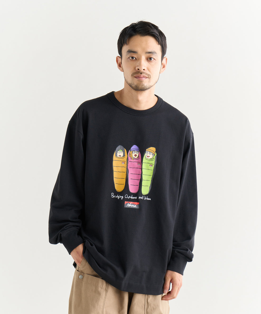 着用モデル:メンズ 180cm / 着用サイズ:L