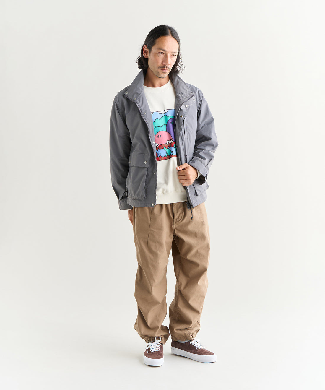 着用モデル:メンズ 178cm / 着用サイズ:L