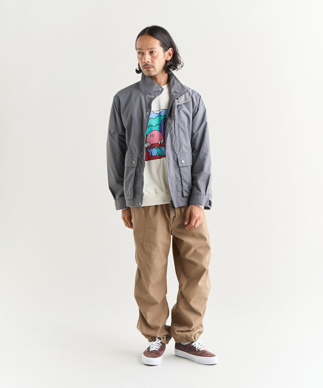 着用モデル:メンズ 178cm / 着用サイズ:L