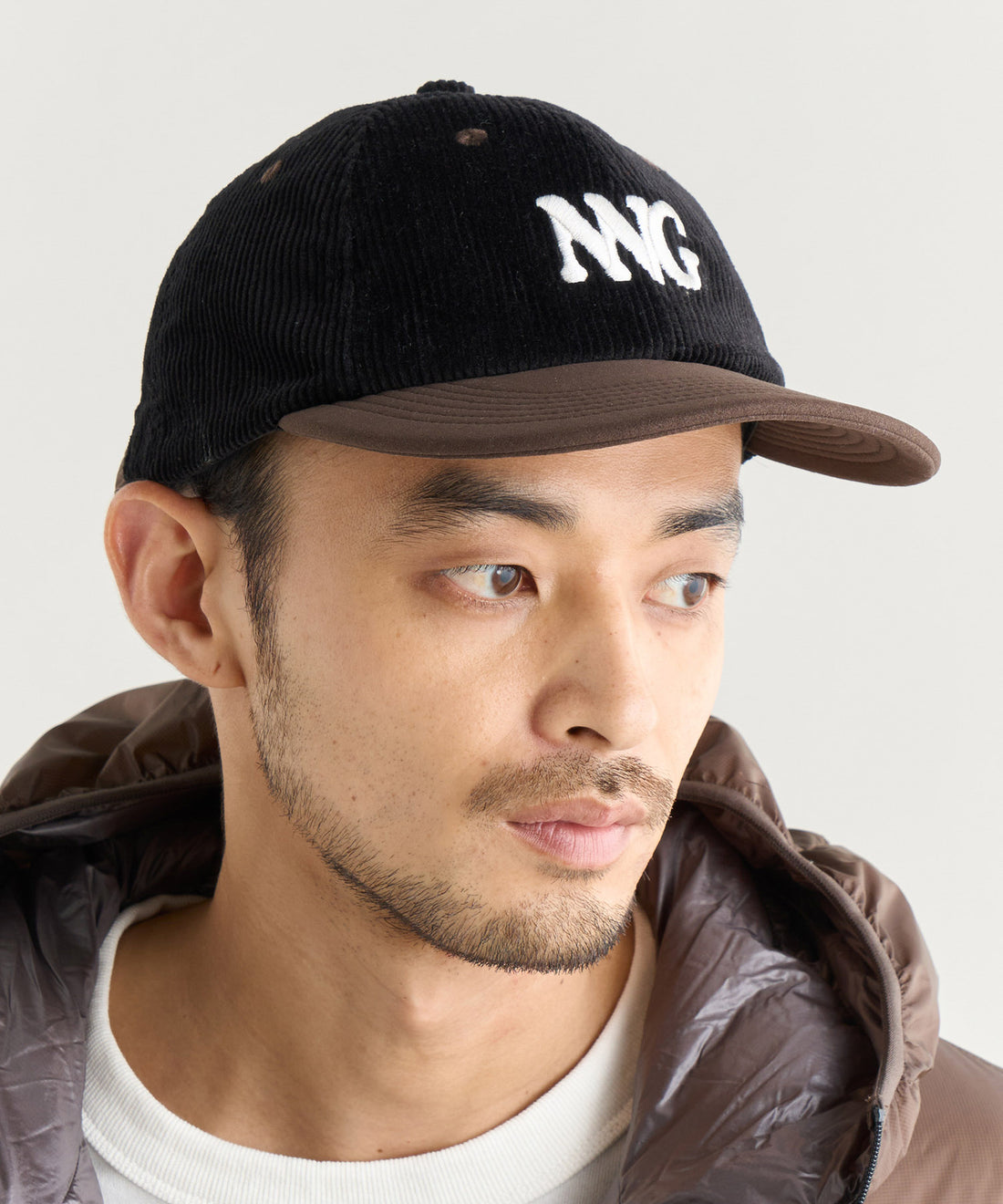 コーデュロイ NNGロゴ キャップ
