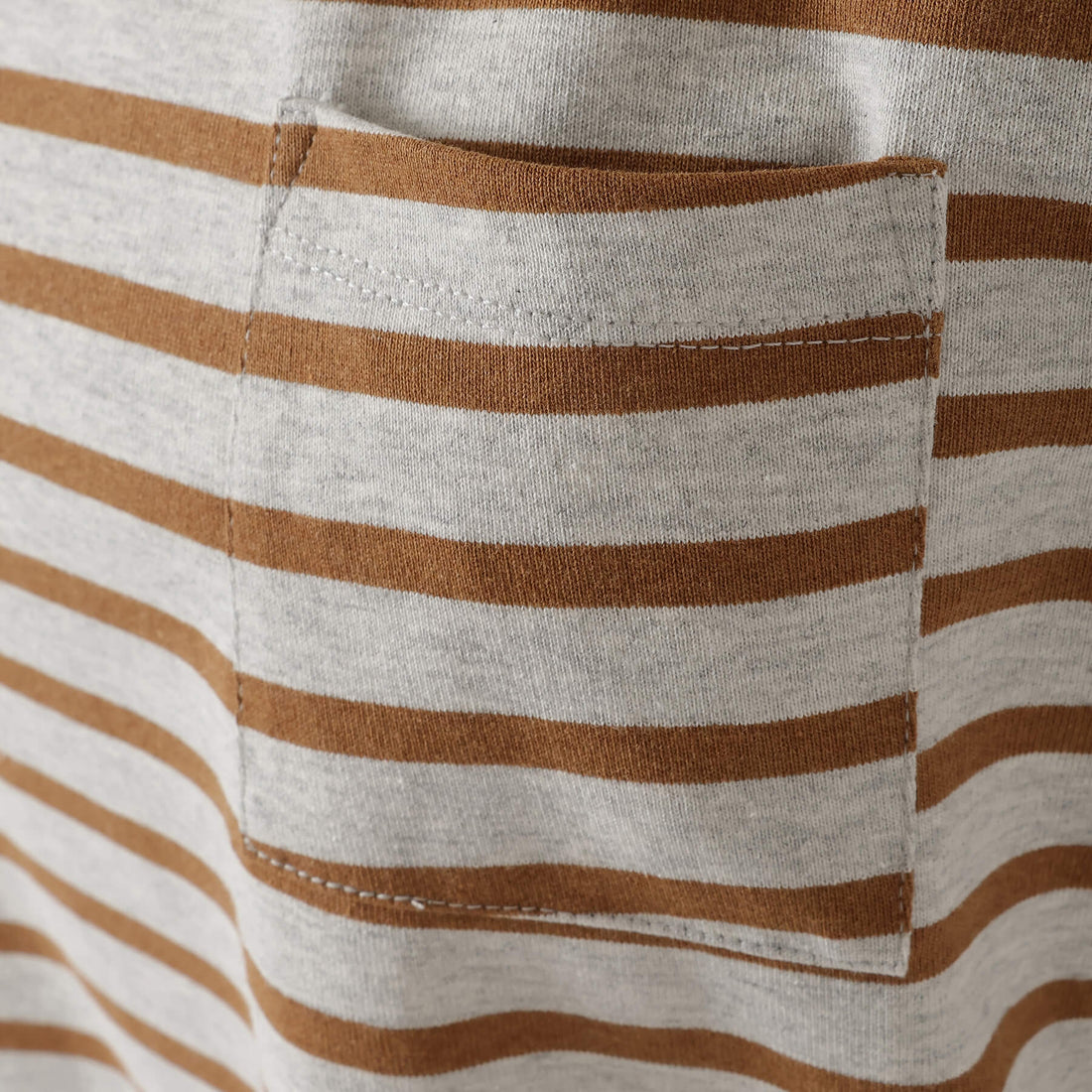 エコハイブリッド  ルーズフィット ボーダー ロングスリーブTシャツ (ウィメンズ)