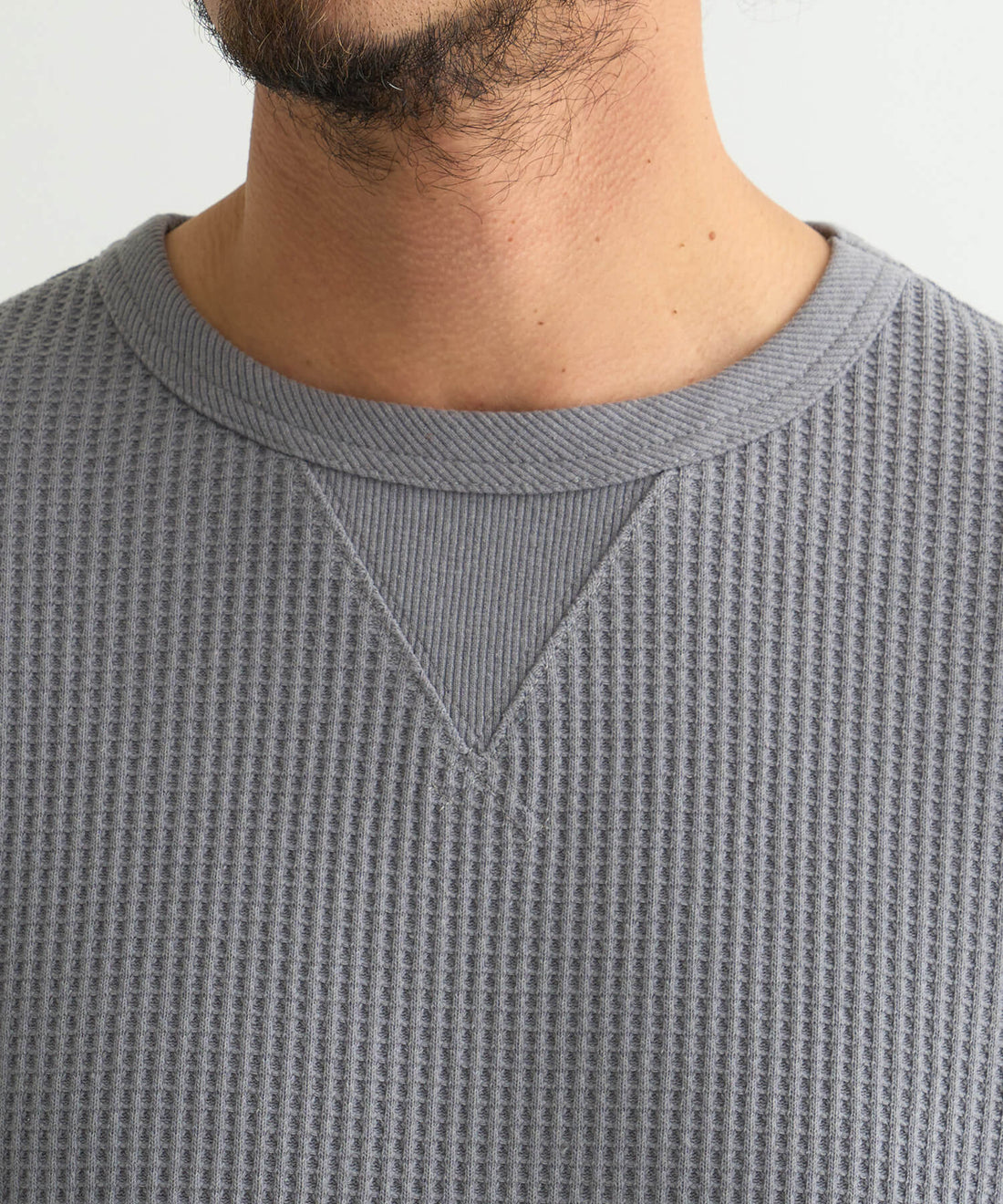 エコハイブリッド ワッフル ロングスリーブTシャツ