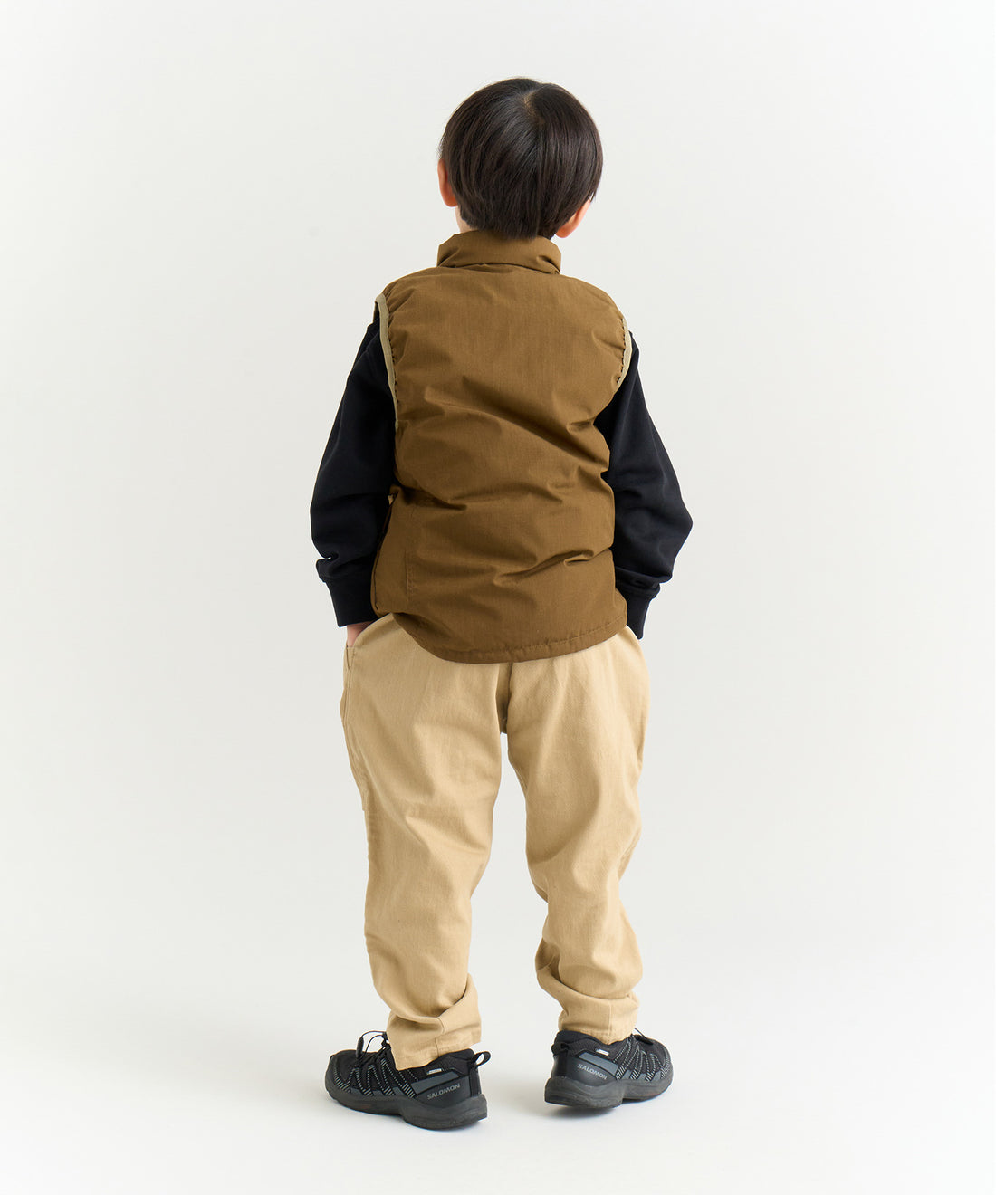 着用モデル:キッズ 116cm / 着用サイズ:120