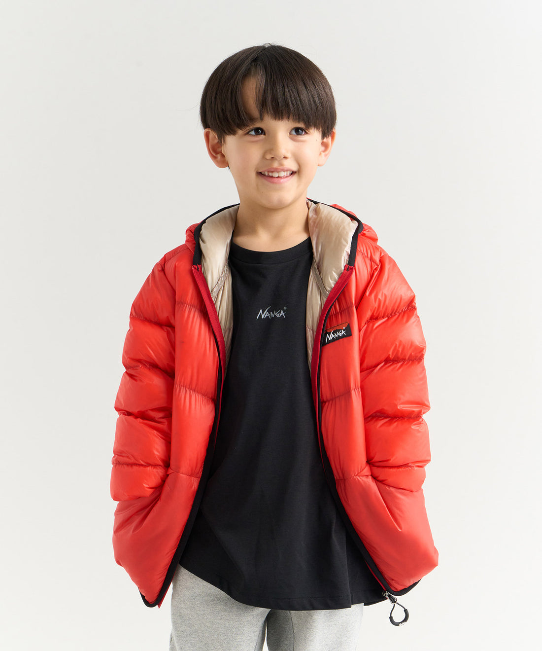着用モデル:キッズ 116cm / 着用サイズ:120