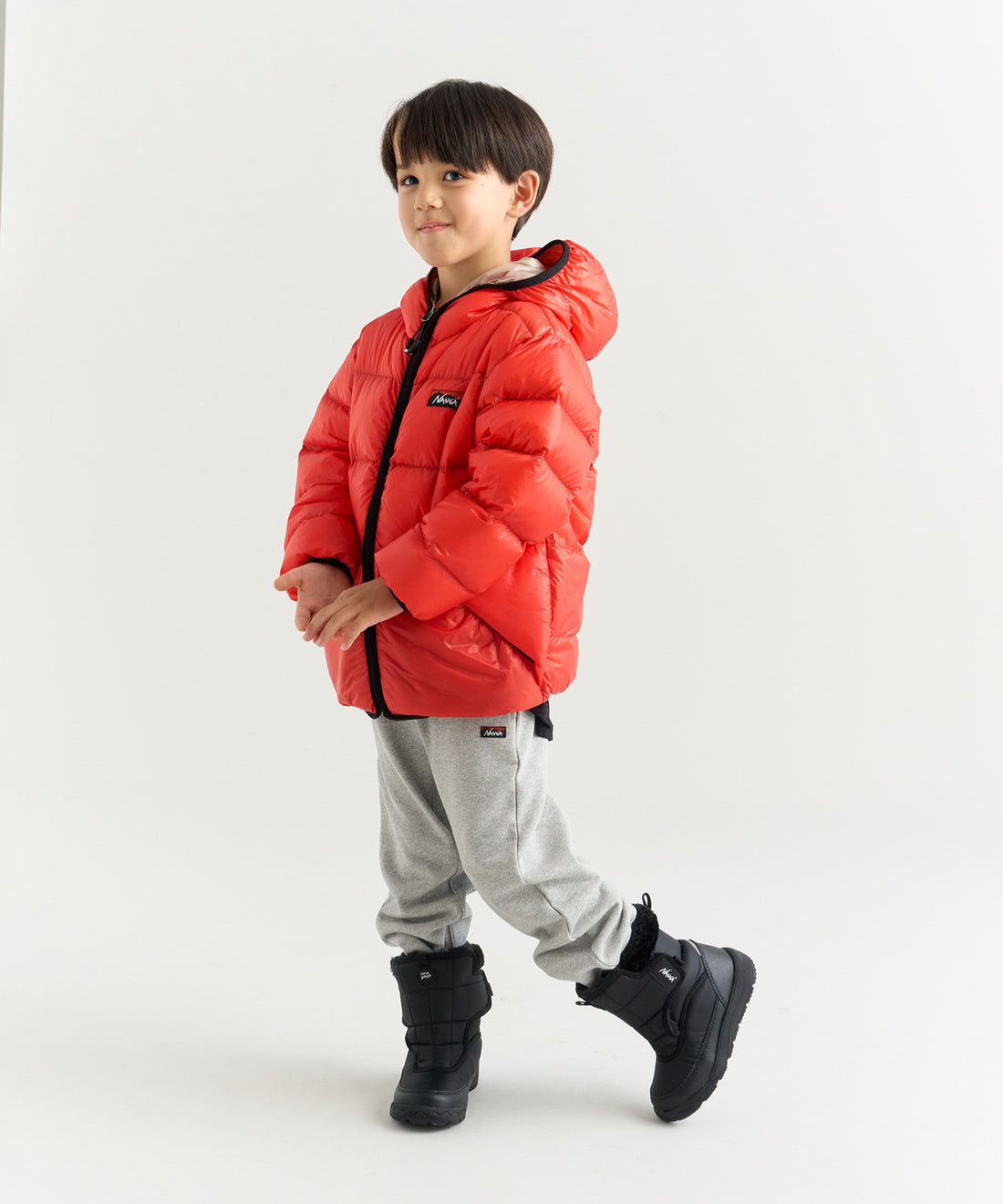 着用モデル:キッズ 116cm / 着用サイズ:120