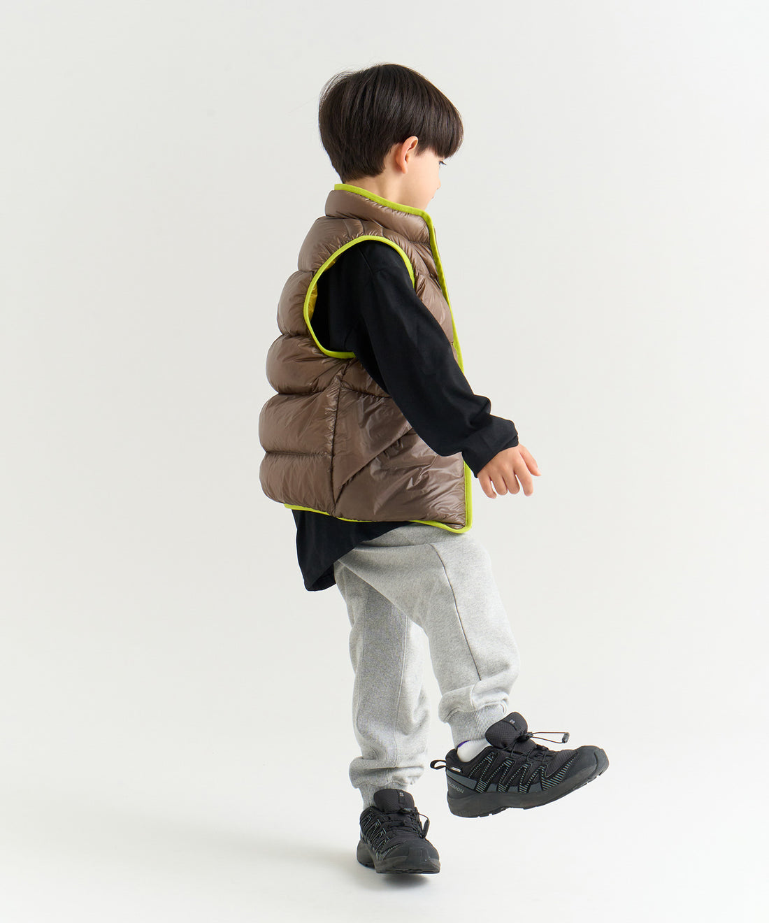 着用モデル:キッズ 116cm / 着用サイズ:120