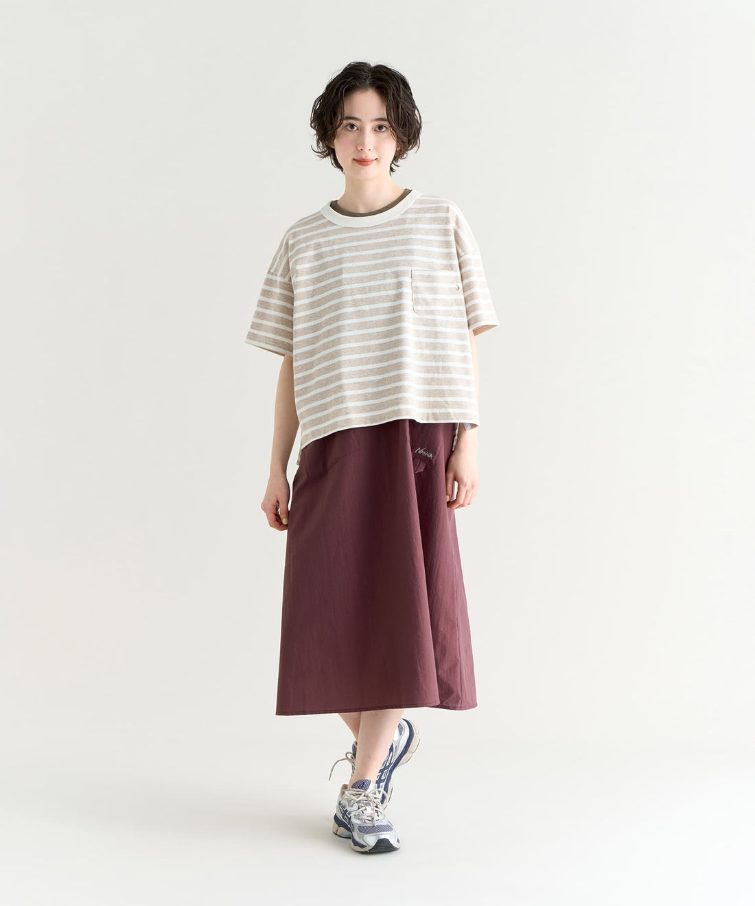 着用モデル(ウィメンズ)身長165センチ 着用サイズ:WMサイズ