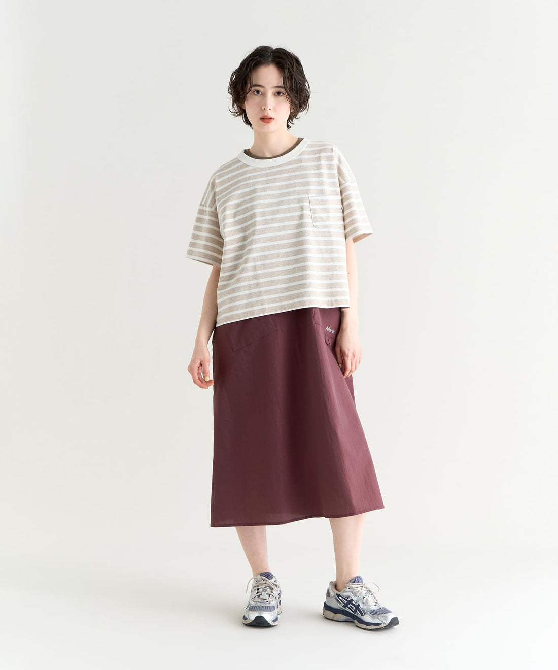 着用モデル(ウィメンズ)身長165センチ 着用サイズ:WMサイズ