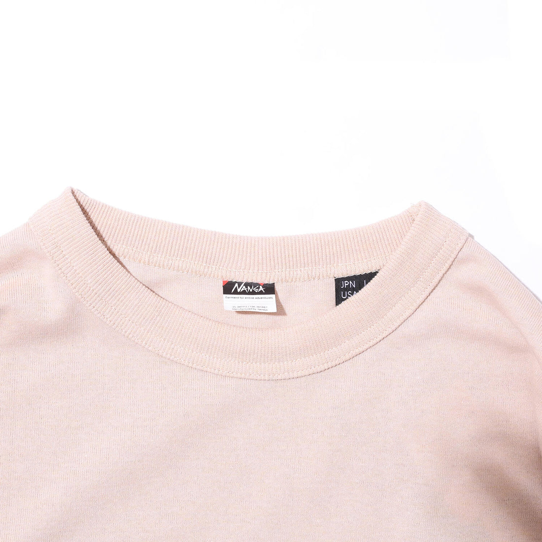 ナンガ NY ボックスロゴ ロングスリーブTシャツ