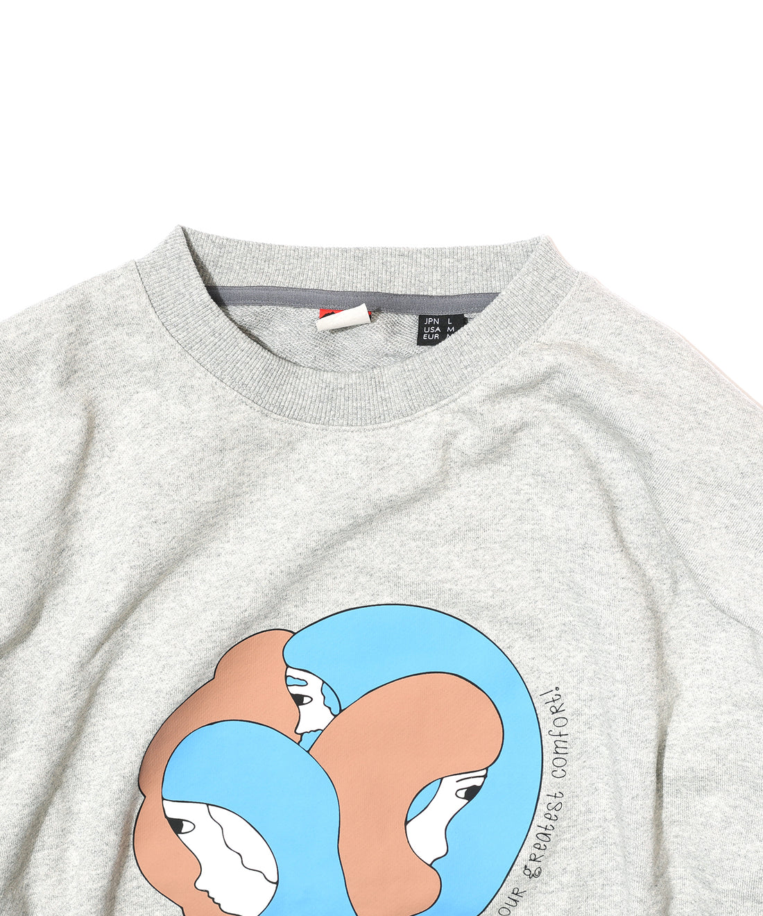 NANGA×Jerry Ukai エコハイブリッド ウォームス オブ ラブ スウェットシャツ