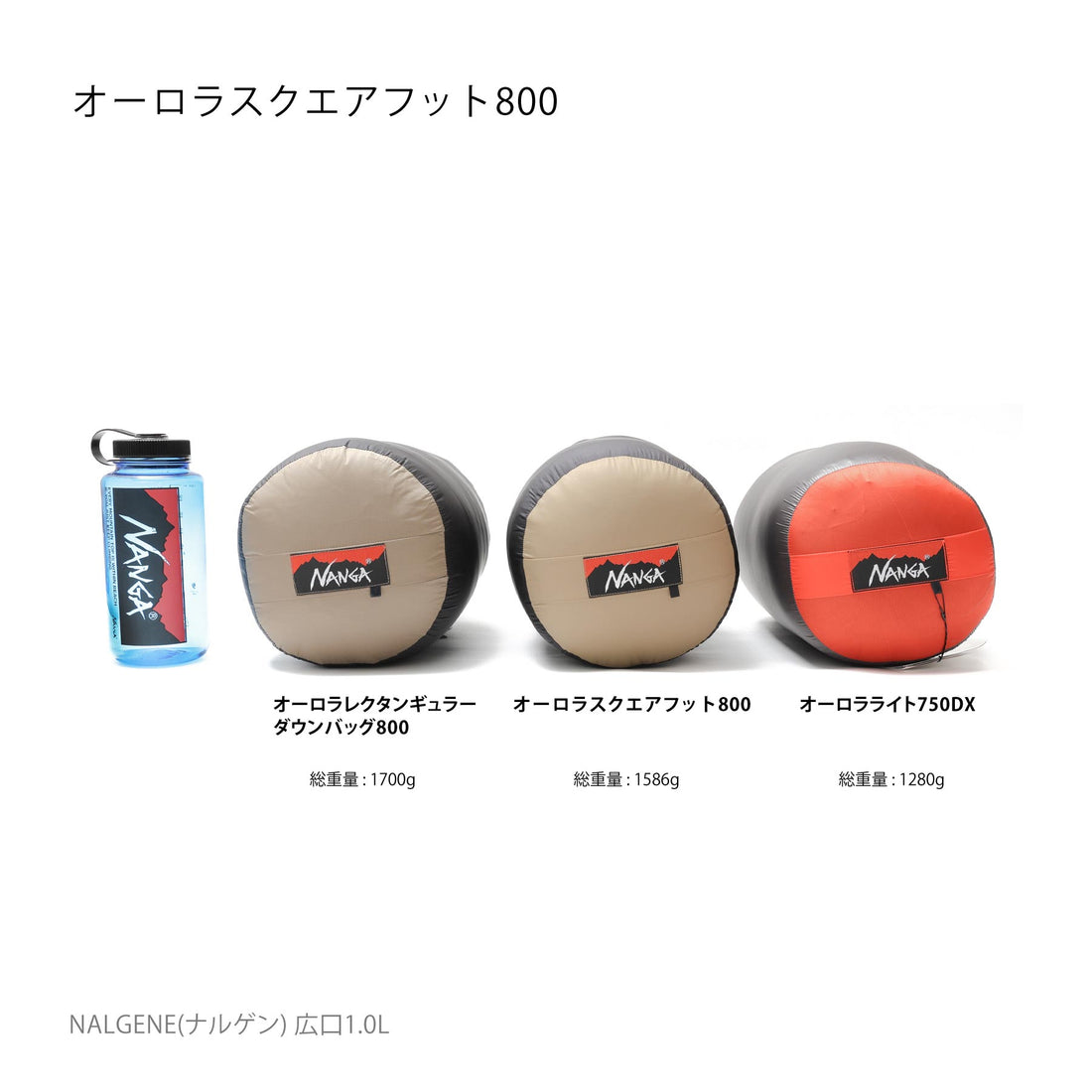 オーロラテックス スクエアフット 800