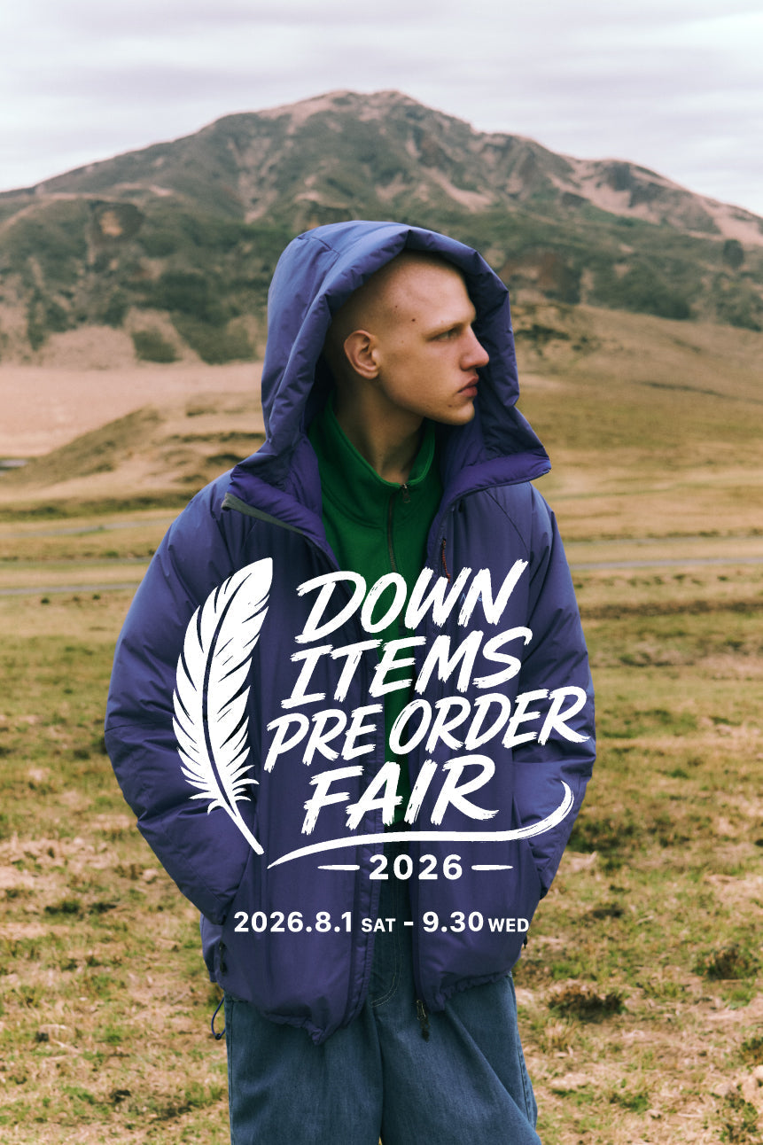 2026FW DOWN ITEMS PRE ORDER FAIR