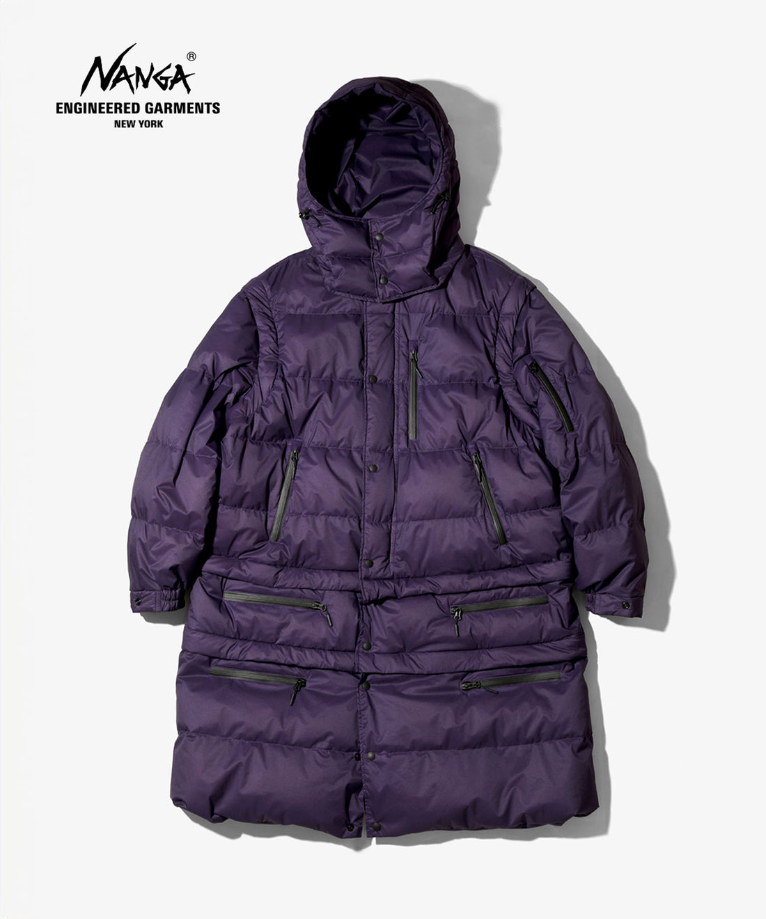 NANGA×ENGINEERED GARMENTS Detachable Down Coat