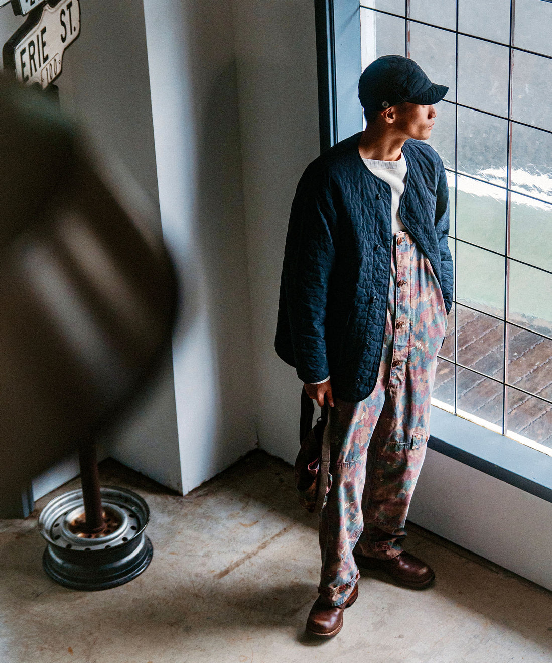 Nigel Cabourn x NANGA DUCKBILL CAP