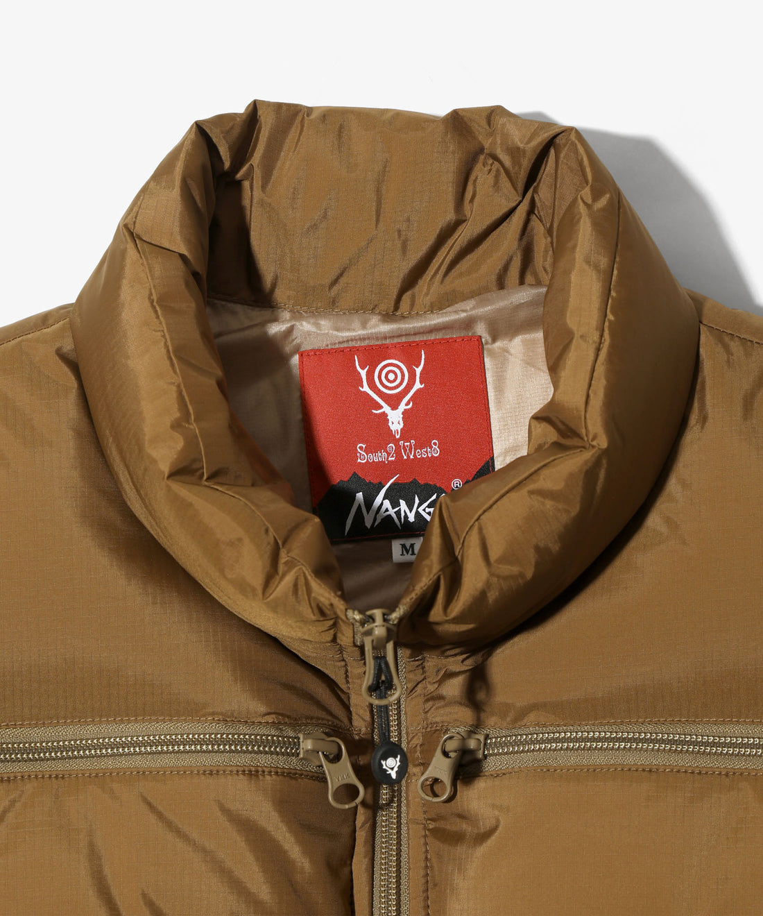 South2 West8 x NANGA Fishing Down Vest