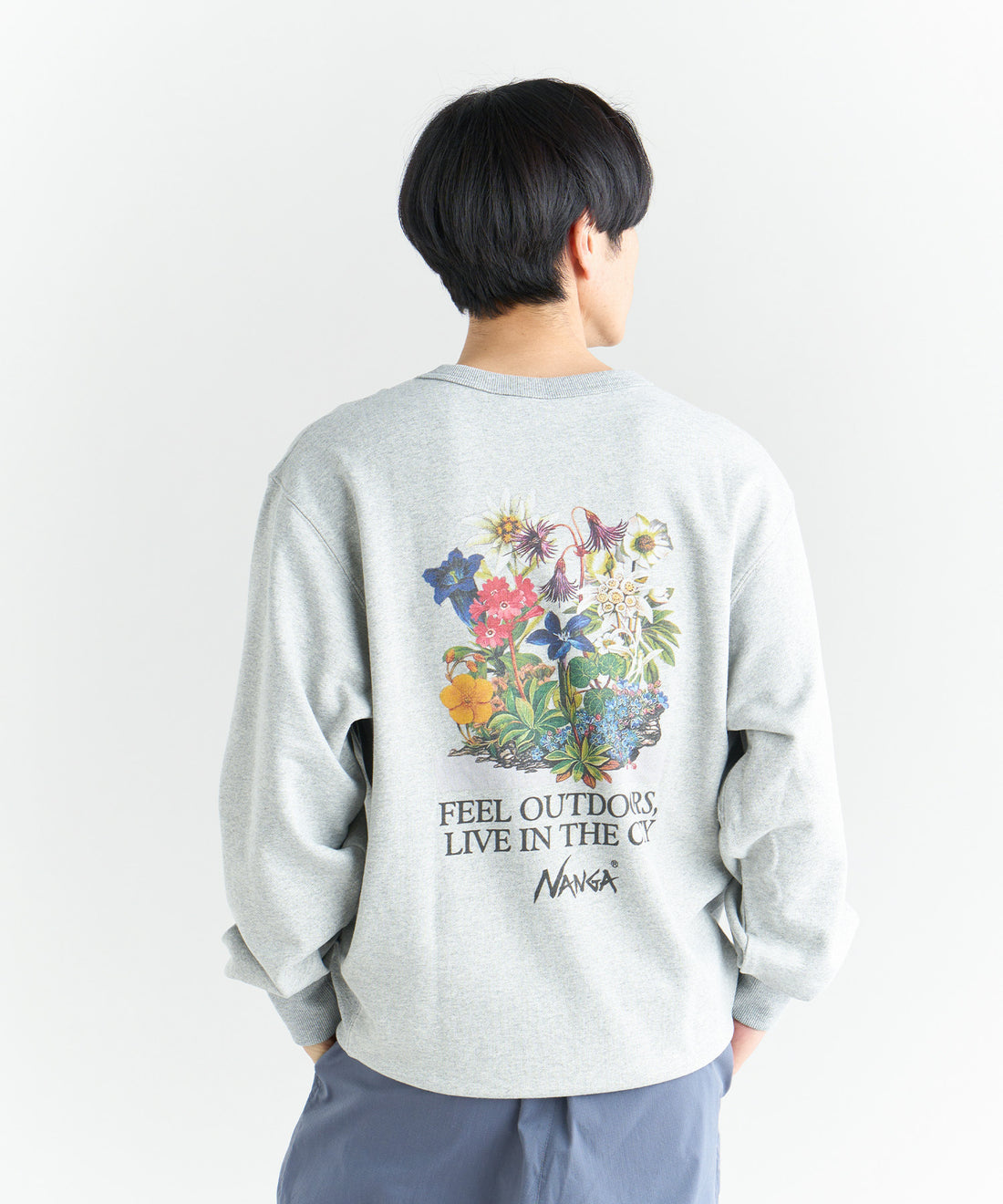 着用モデル：メンズ 180cm ／ 着用サイズ：L