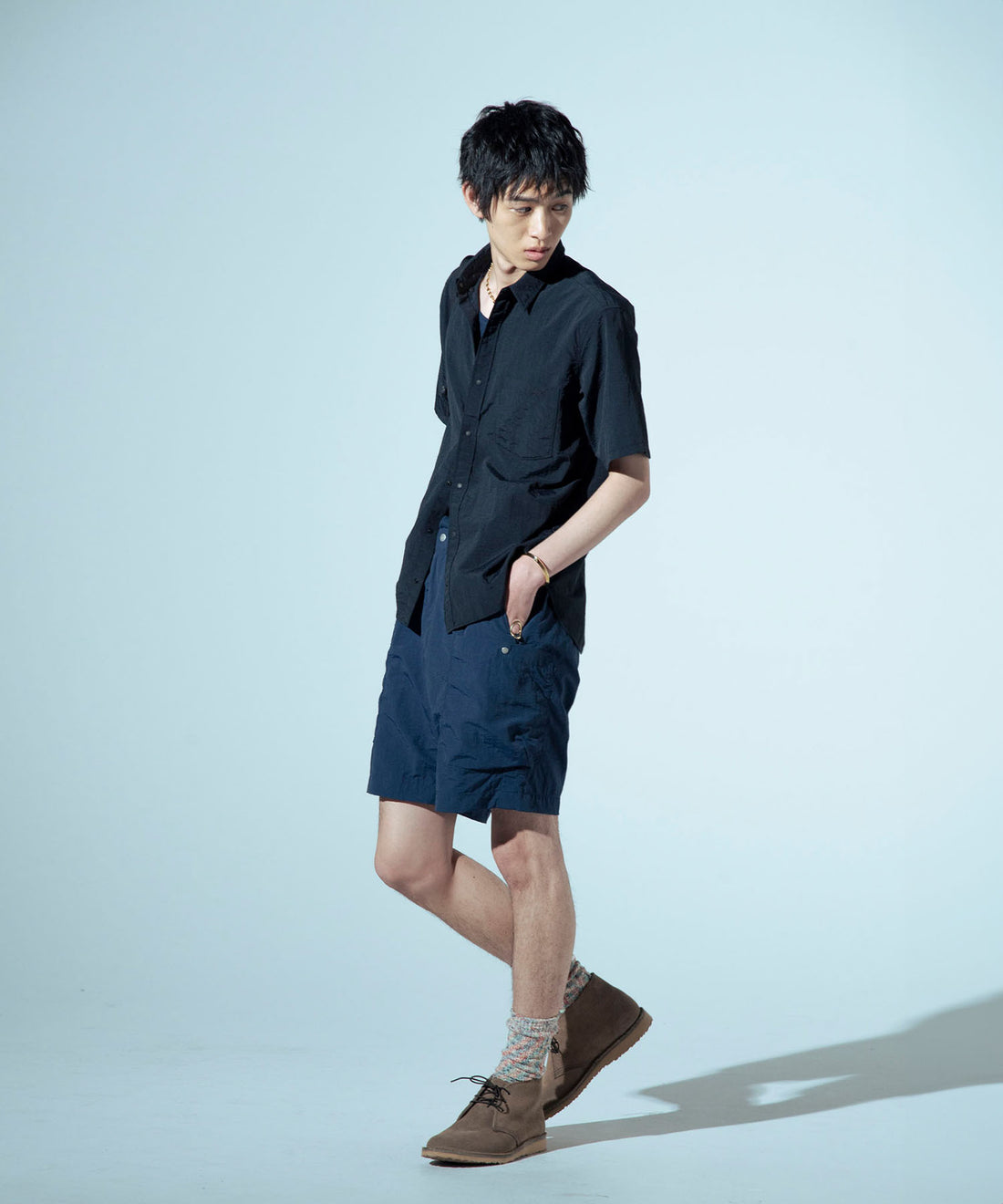 着用モデル：メンズ 182cm ／ 着用サイズ：L