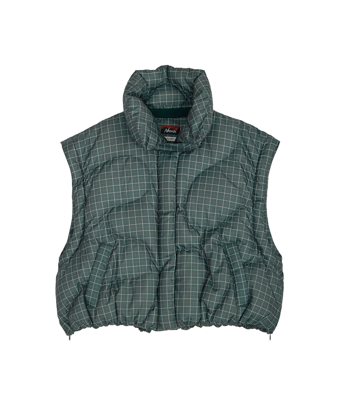 NANGA × Ameri 2WAY WAVE CHECK ダウンコート