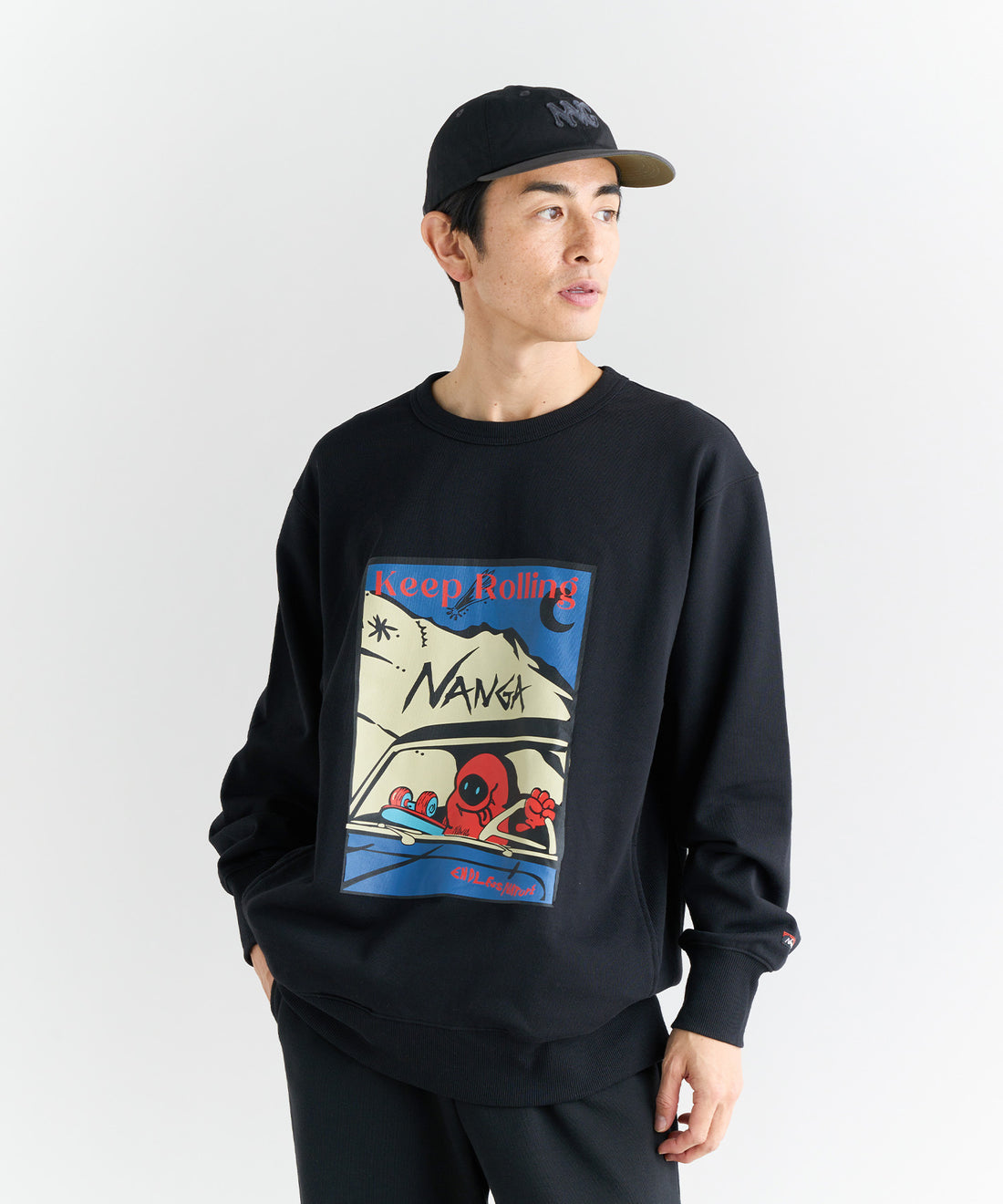 着用モデル：メンズ 180cm ／ 着用サイズ：L