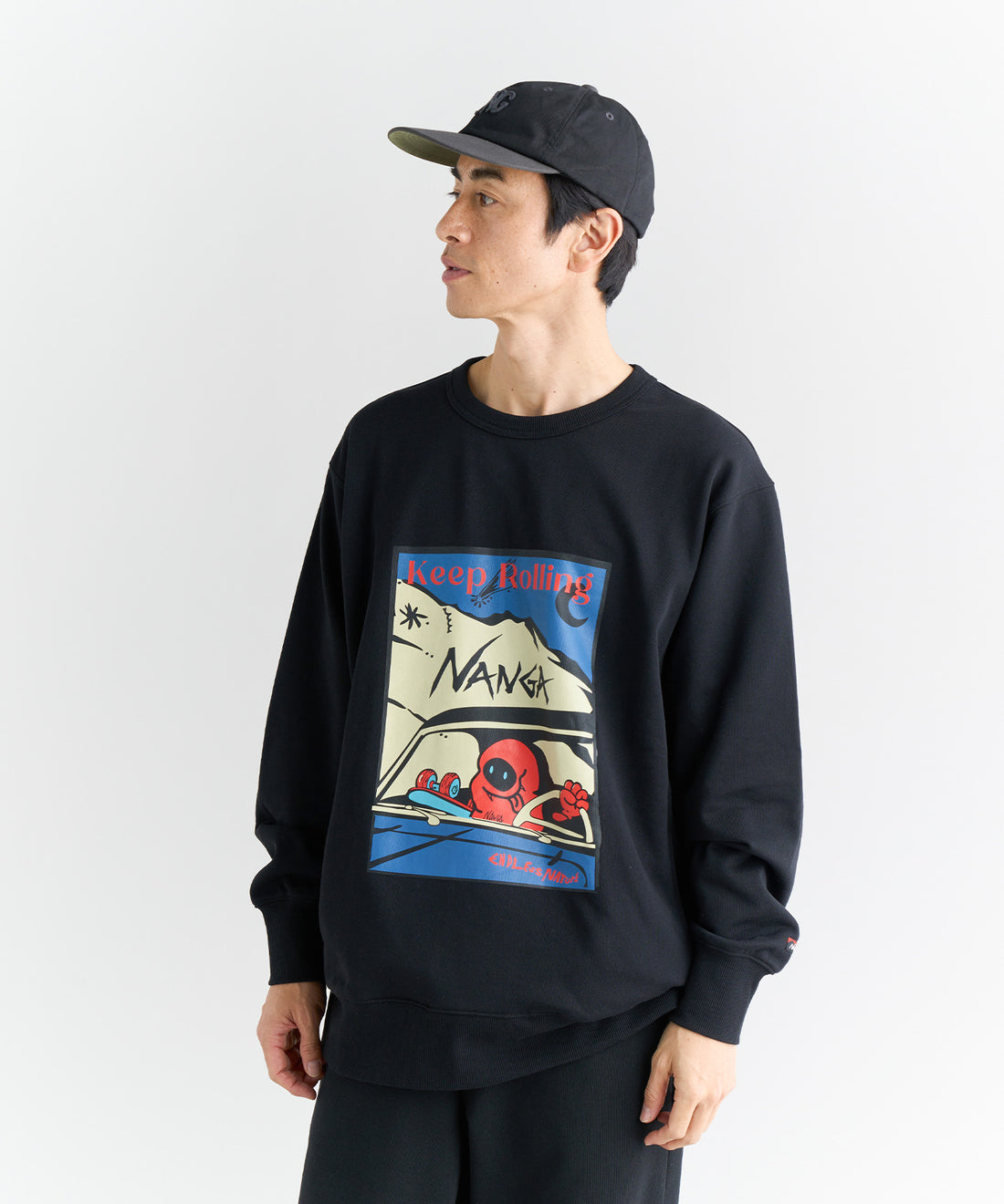 着用モデル：メンズ 180cm ／ 着用サイズ：L