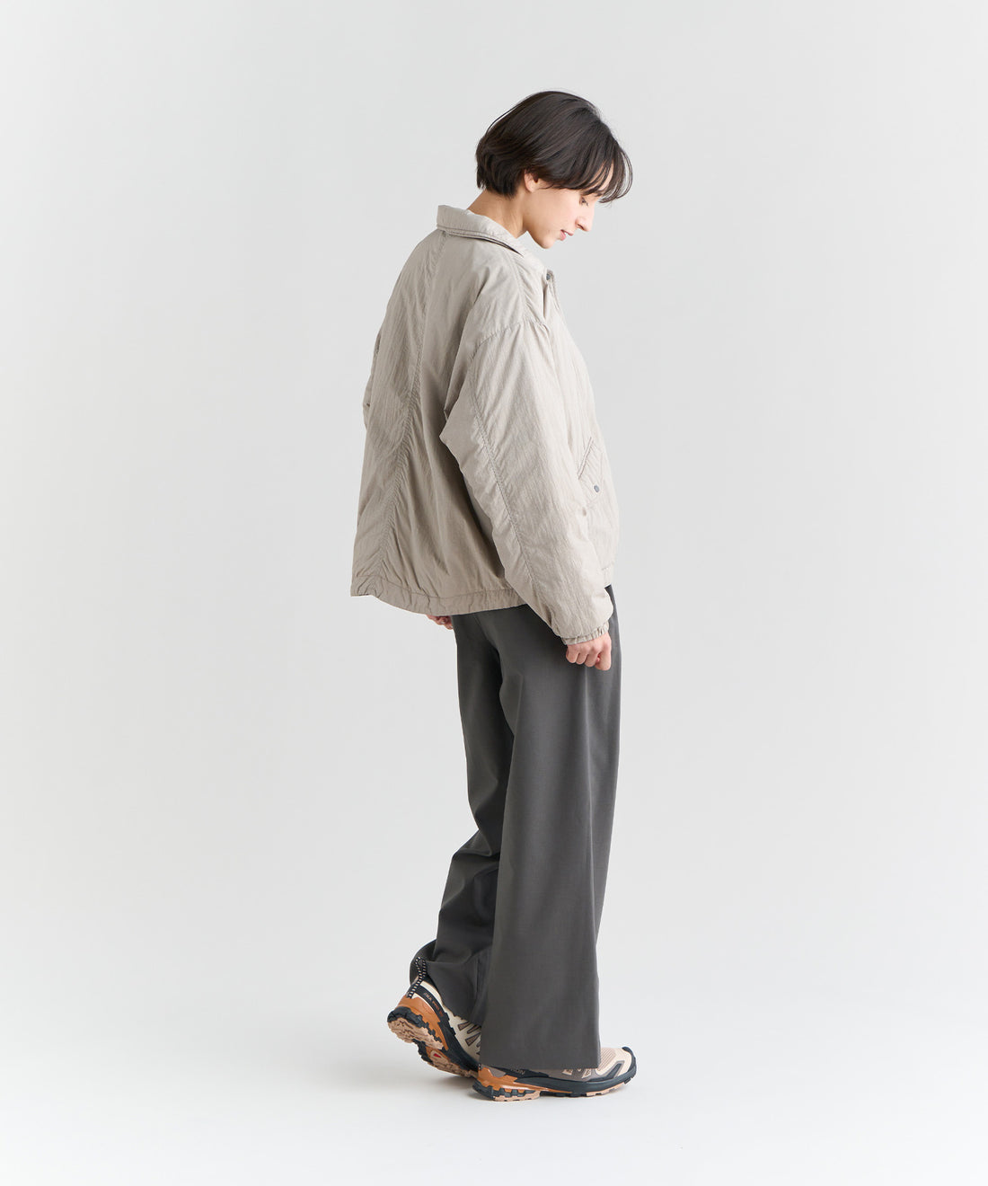 着用モデル：ウィメンズ 168cm ／ 着用サイズ：WM