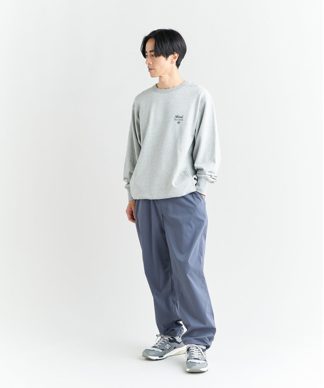 着用モデル：メンズ 180cm ／ 着用サイズ：L