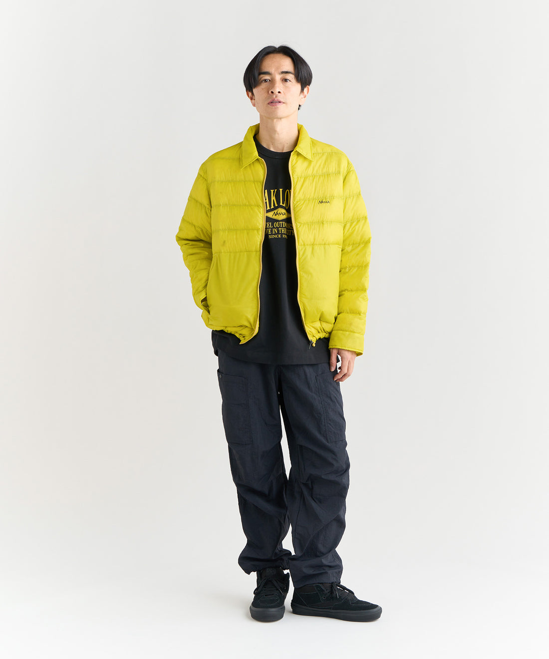 着用モデル：メンズ 180cm ／ 着用サイズ：L