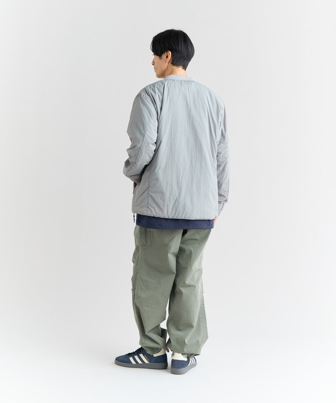 着用モデル：メンズ 180cm ／ 着用サイズ：L
