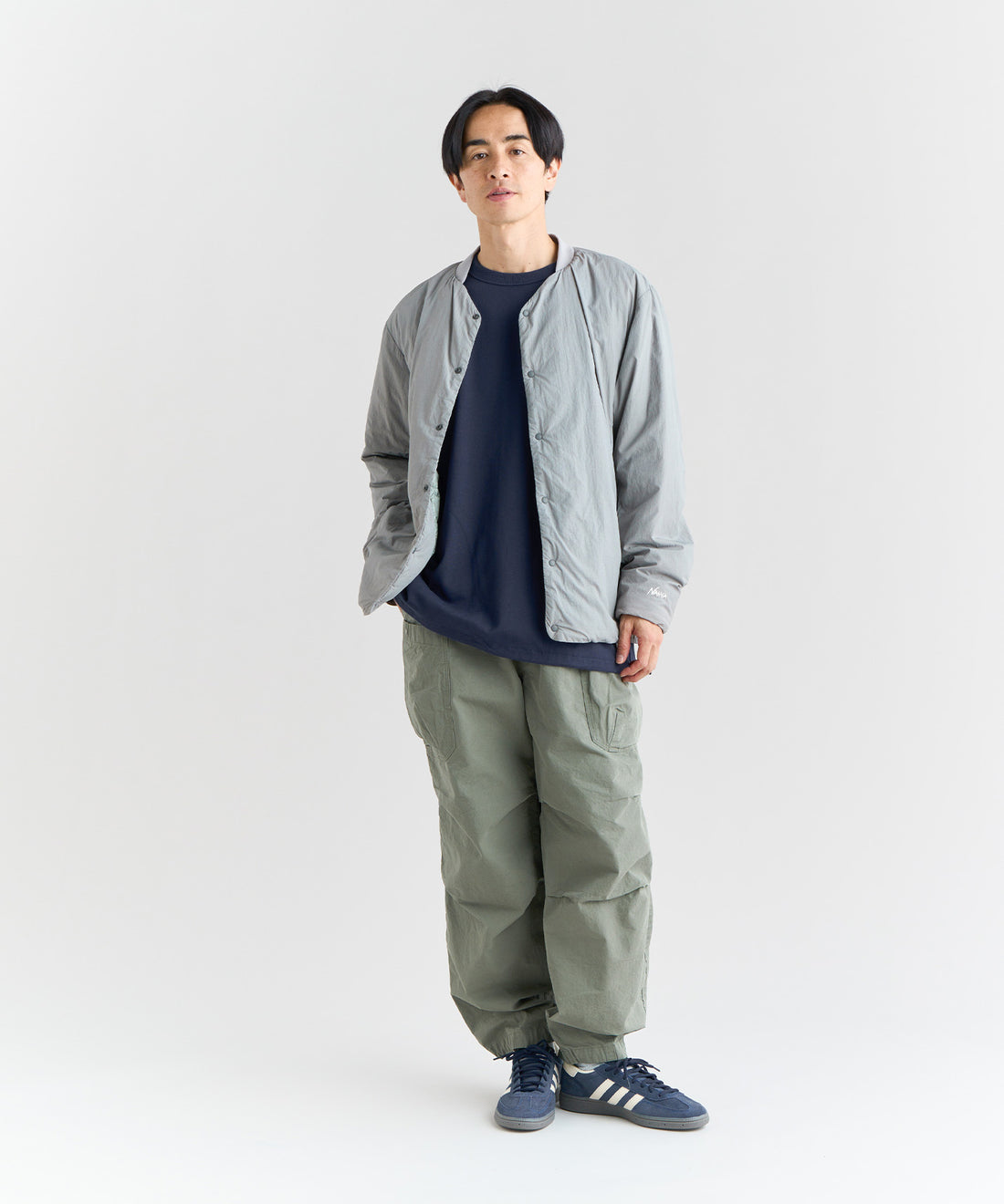 着用モデル：メンズ 180cm ／ 着用サイズ：L