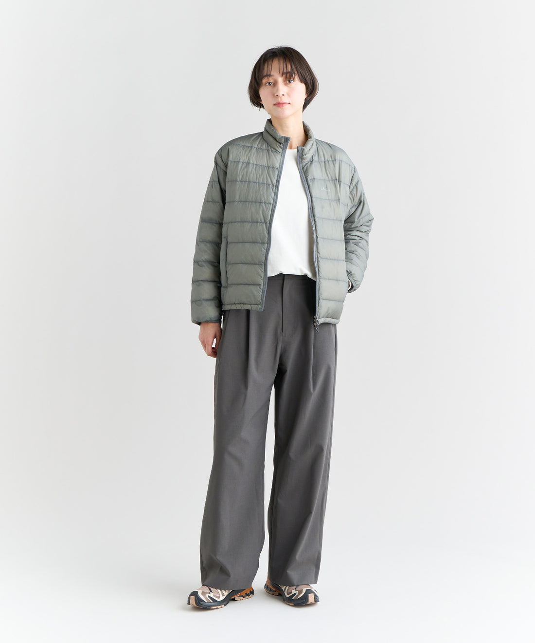 着用モデル：ウィメンズ 168cm ／ 着用サイズ：WM