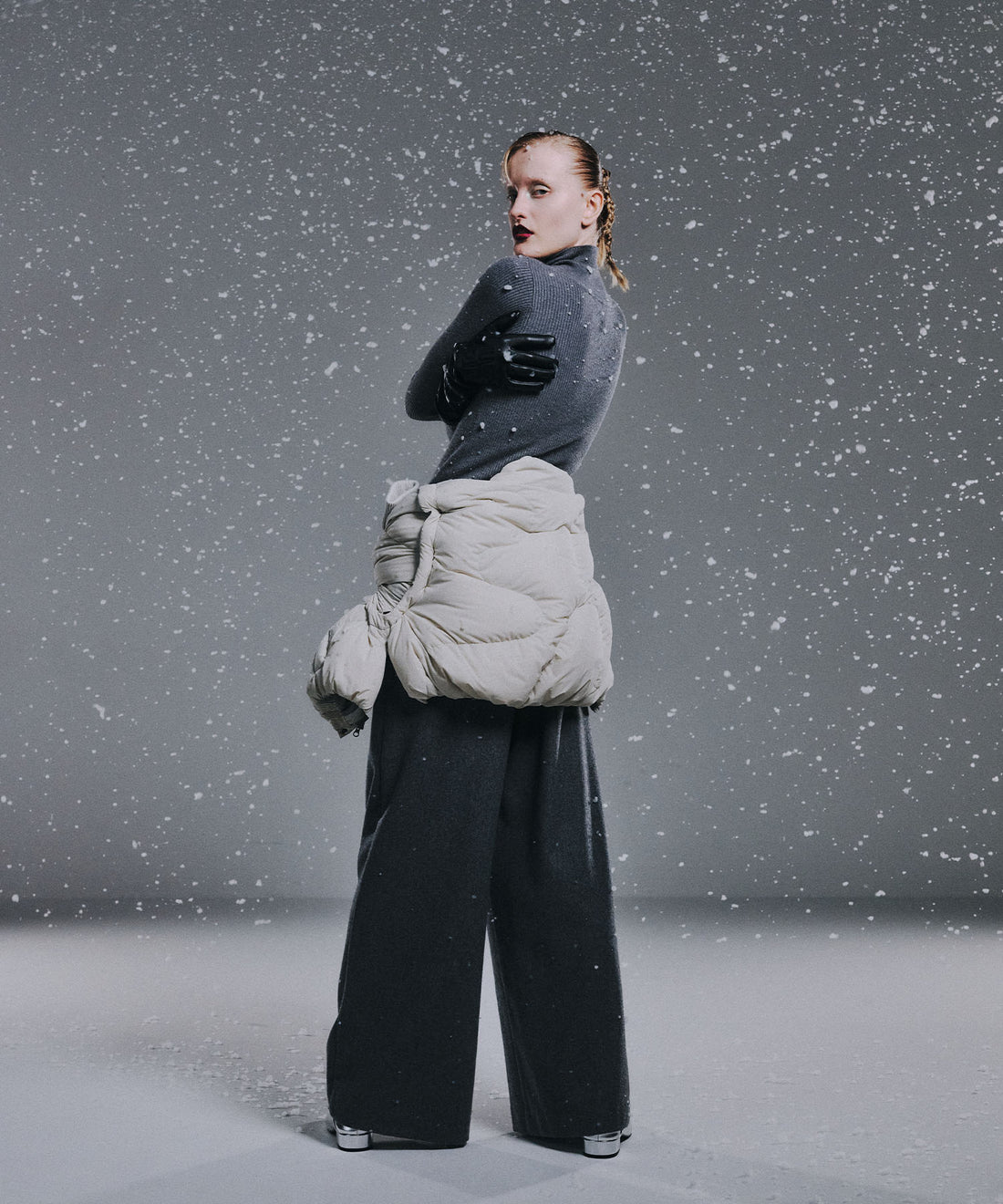 NANGA × Ameri 2WAY WAVE ダウンコート