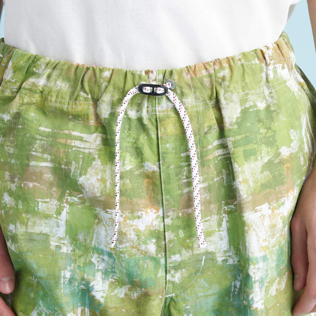 【直営店限定】NYLON TUSSER FOREST PATTERN EASY SHORTS