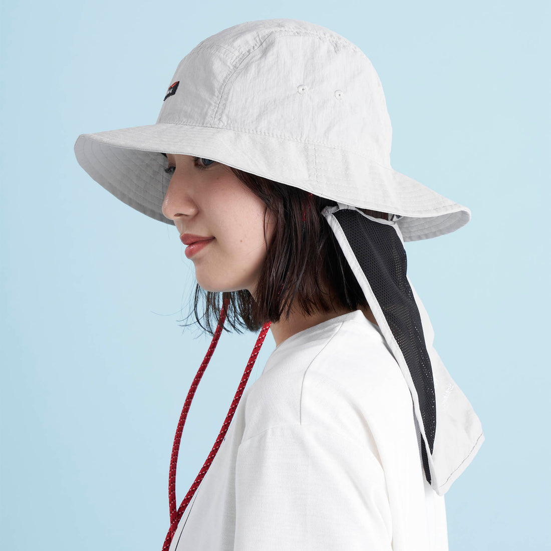 NYLON TUSSER SUNSHADE HAT