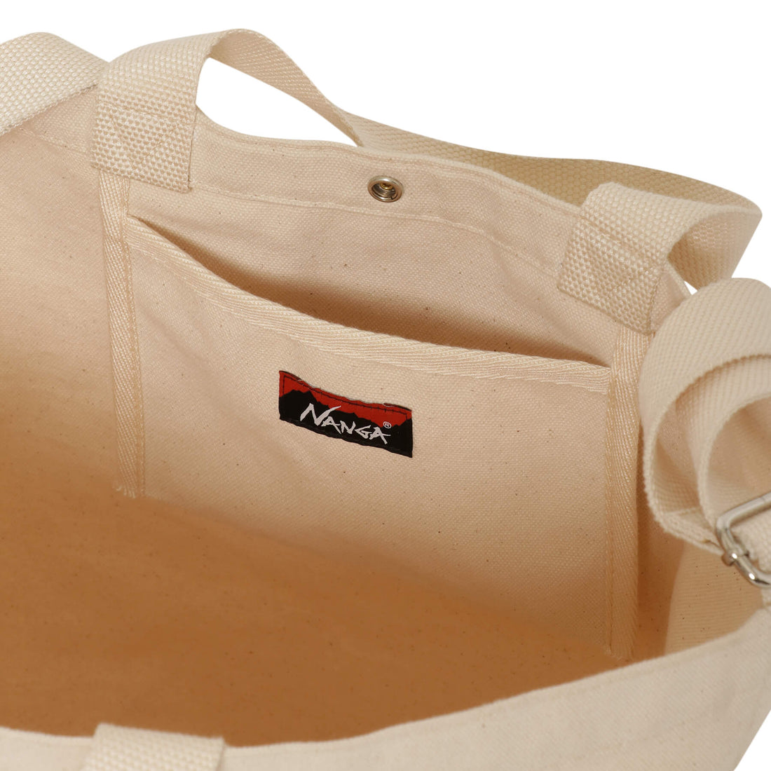 NANGA LOGO CANVAS TOTE 2WAY BAG