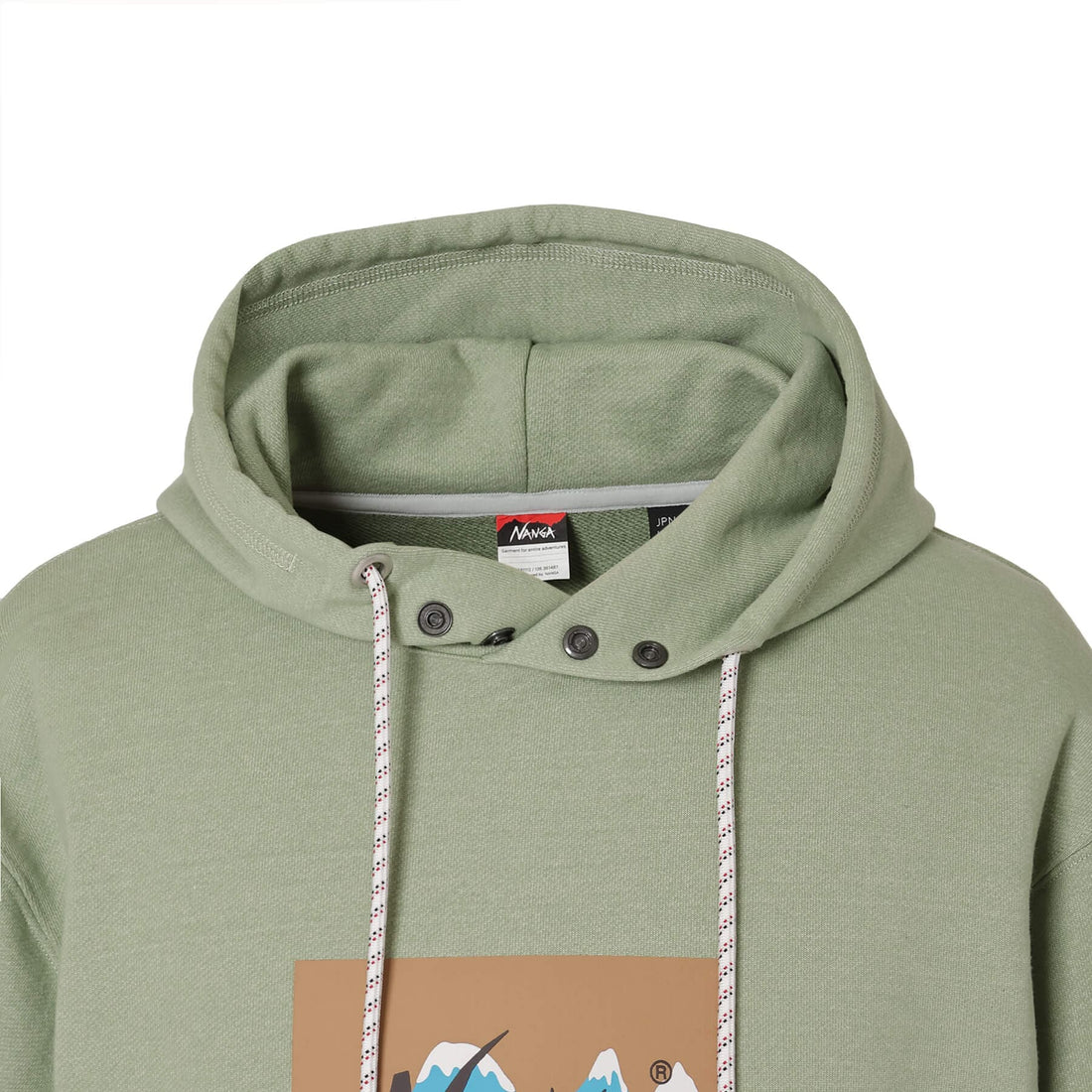 NANGA×Jerry Ukai ECO HYBRID NANGA LOGO HOODIE(UNISEX)