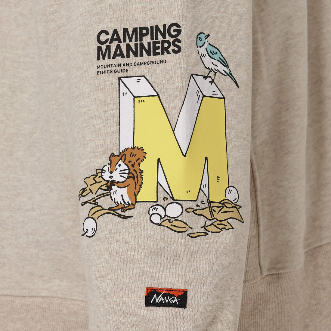 ECO HYBRID CAMPING MANNERS WASPS SWEATSHIRT(UNISEX)