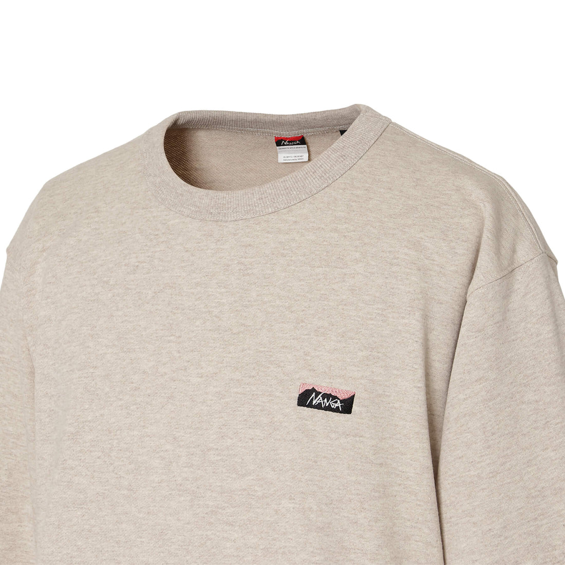 ECO HYBRID MINI BOX LOGO EMBROIDERY SWEATSHIRT(UNISEX)