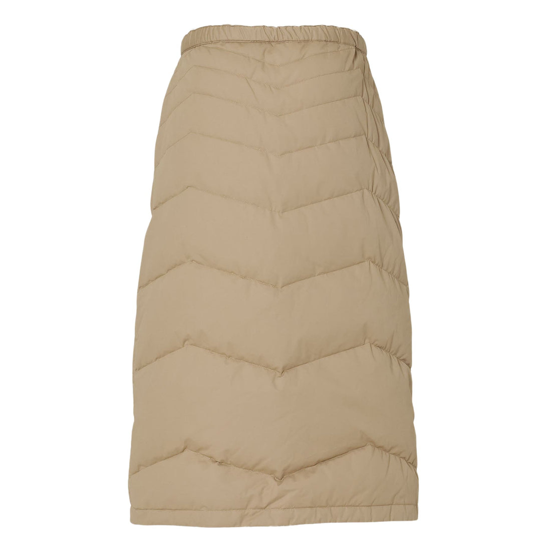 COTTON PEACH DOWN WRAP SKIRT W