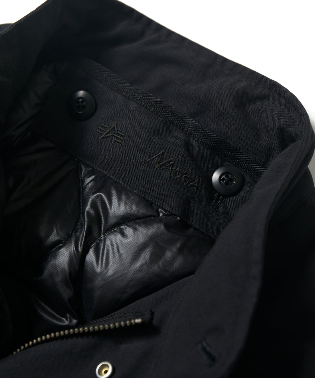 Alpha Industries × NANGA × FREAK'S STORE 3WAY M-65 フィールドパーカ