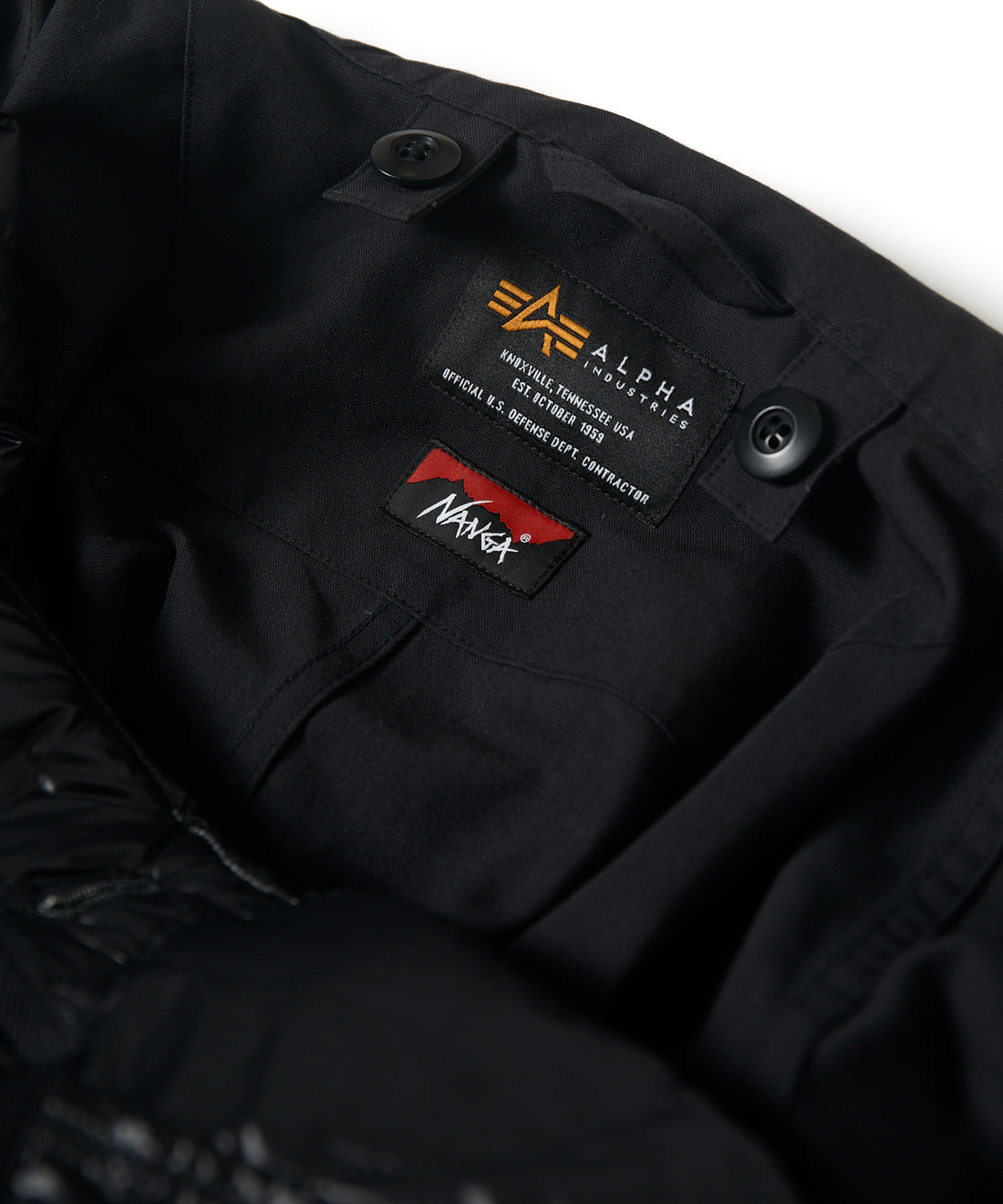 Alpha Industries × NANGA × FREAK'S STORE 3WAY M-65 フィールドパーカ