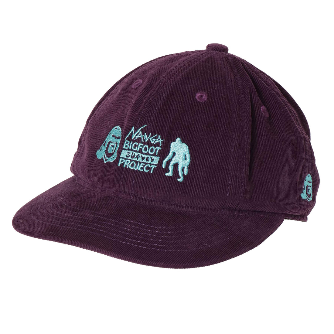 NANGA×TACOMA FUJI RECORDS BIGFOOT SURVEY PROJECT LOGO CORDUROY CAP(UNISEX)